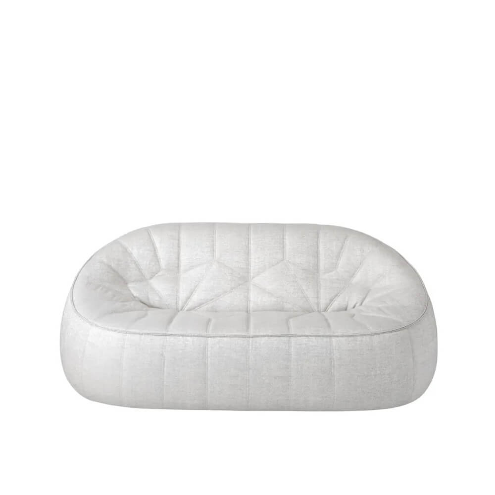 2-Seater Sofa and Lounge Chair Ottoman Loveseat