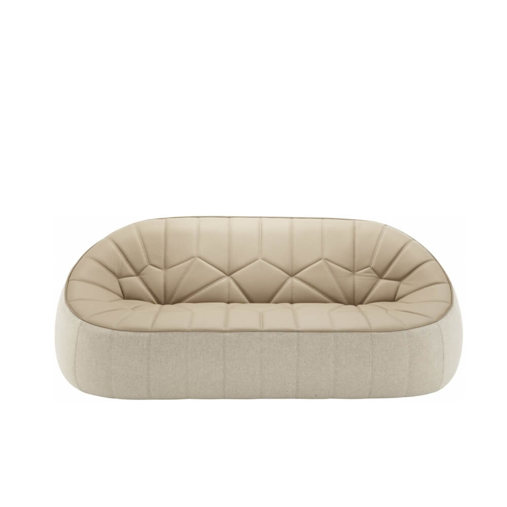 2-Seater Sofa and Lounge Chair Ottoman Loveseat