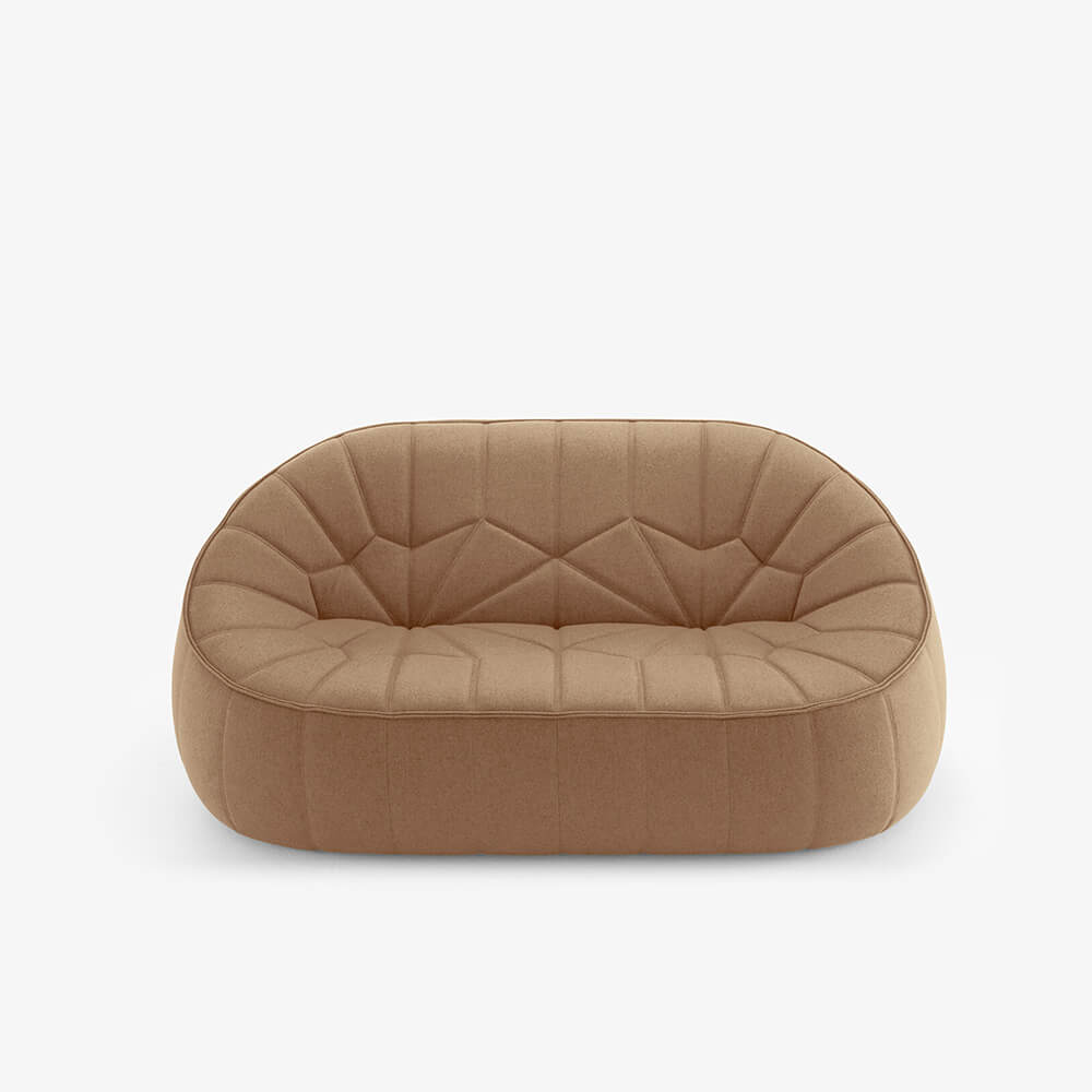 2-Seater Sofa and Lounge Chair Ottoman Loveseat