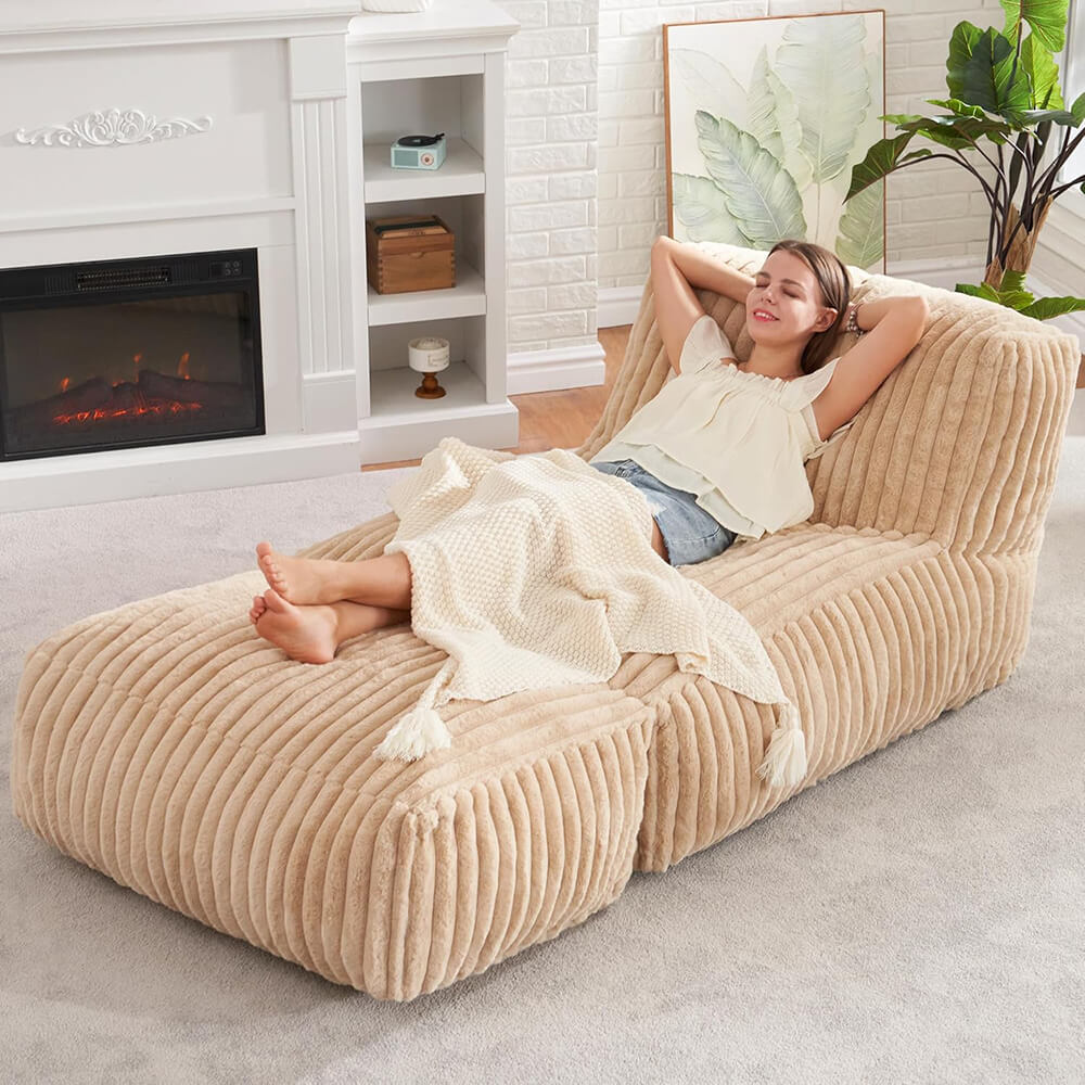 Lounger Chairs Large Beanbag Chair for Adults Bean Bag Sofa