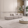 Modular Sectional Couch, Luxury Couches for Living Room,L Shaped Boneless Sofa