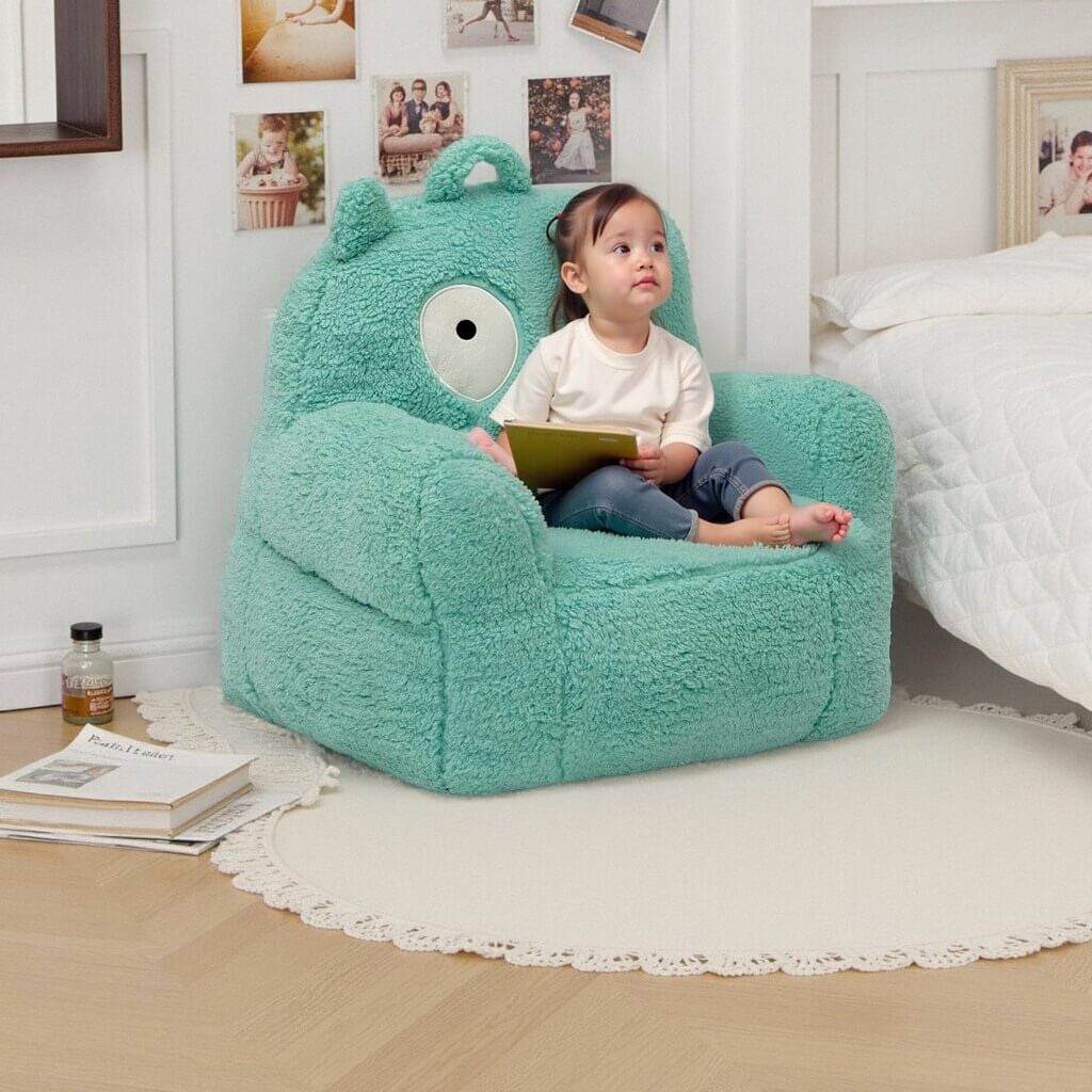 Kids Couch Soft Toddler Sofa Chair Comfy, Children's Chair Furniture for Playroom