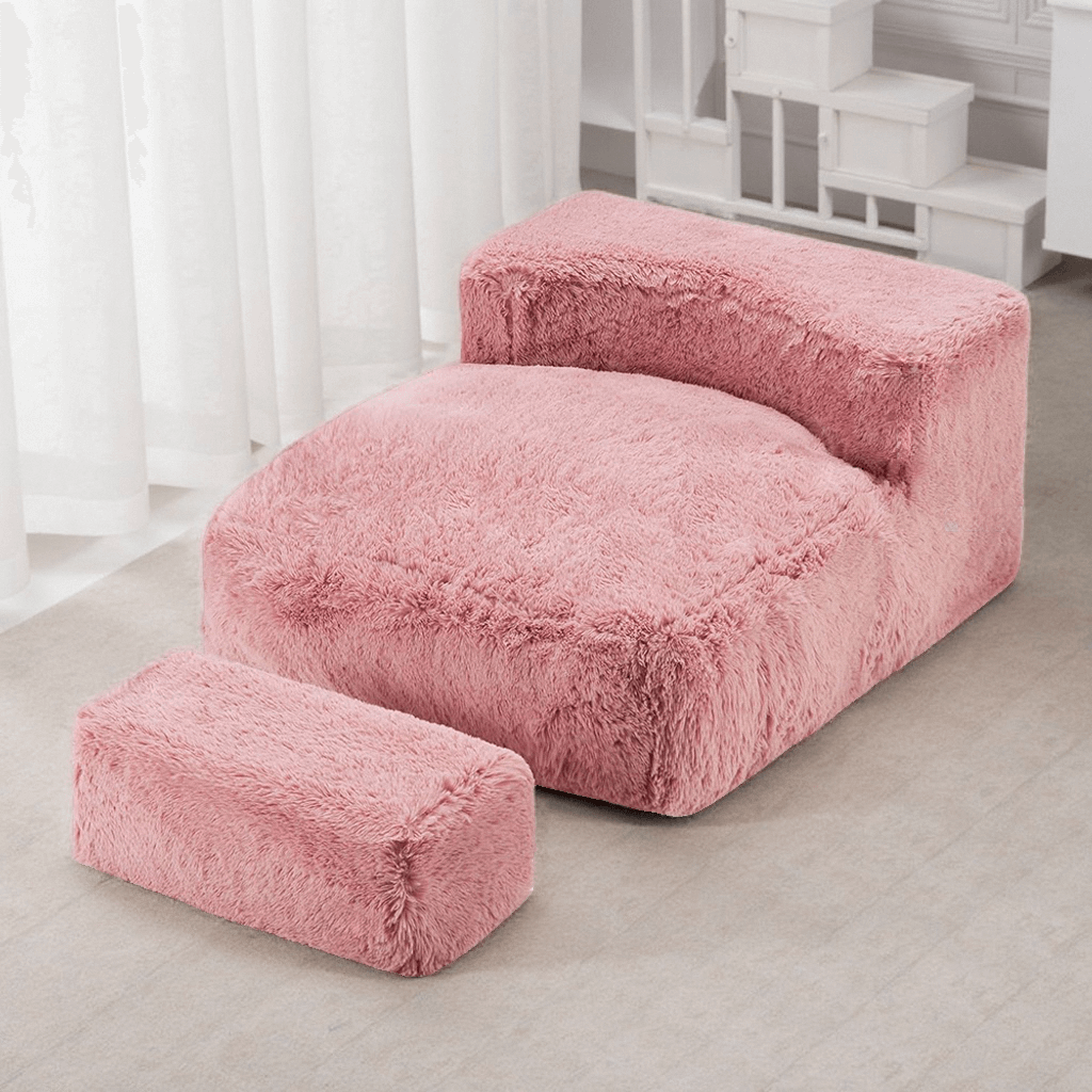 Large Bean Bag Chair for Adults Plush BeanBag Foam Chair Lazy Sofa for Living Room, Bedroom, Apartment