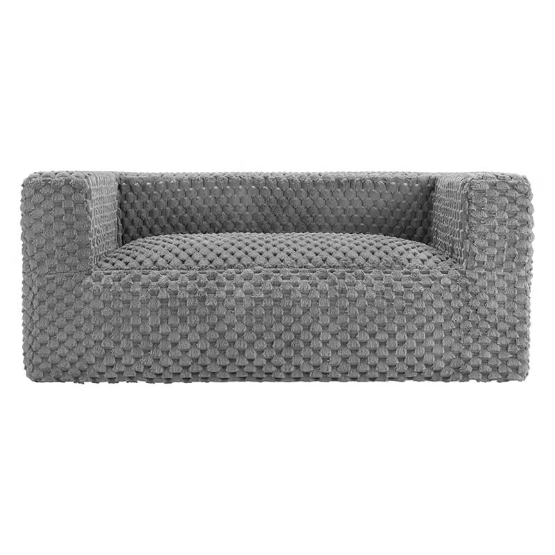 Comfy Bean Bag Loveseat Floor Couch for Bedroom,Living Room,Apartment