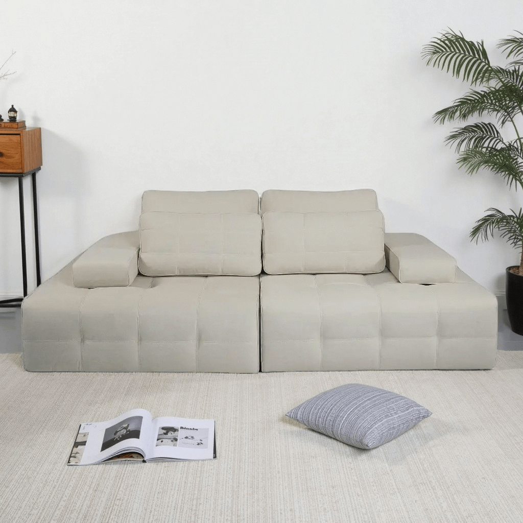 Modular Sofa, Convertible Compression Sofa,Lounge Sofa for Living Room