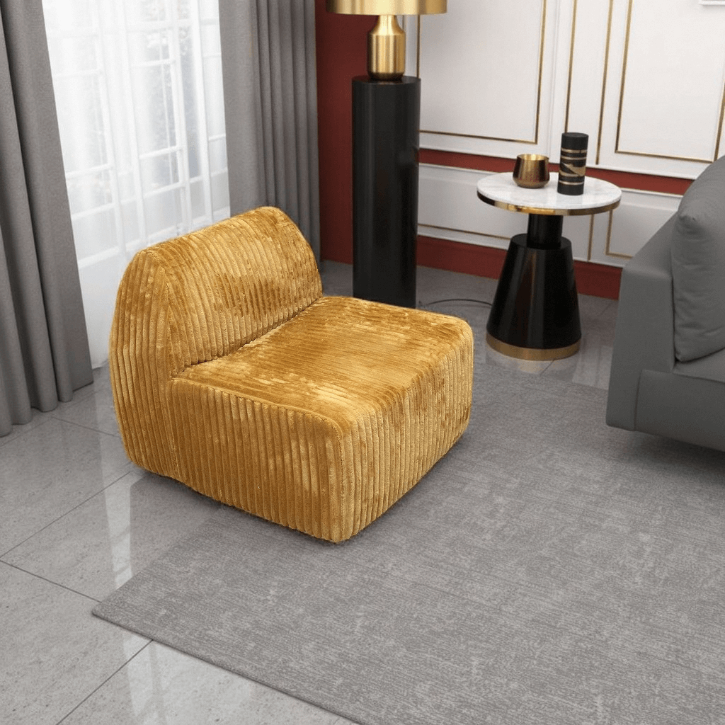 Modern Leisure Sofa Recliner Chair Sleeper Indoor Chaise Lounge Indoor for Living Room Bedroom Office Chaise Lounge