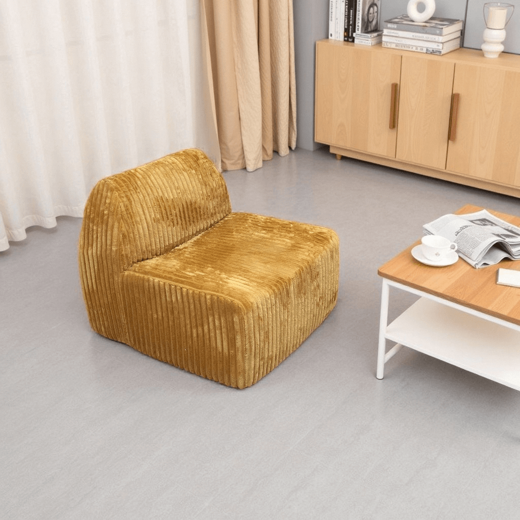 Modern Leisure Sofa Recliner Chair Sleeper Indoor Chaise Lounge Indoor for Living Room Bedroom Office Chaise Lounge