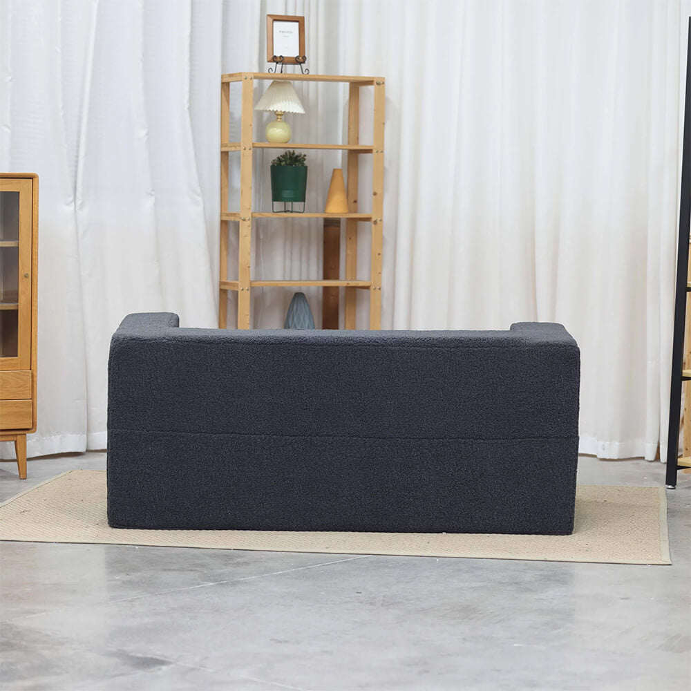 Modern Sofa Loveseat Couch Memory Foam Bean Bag Sofa