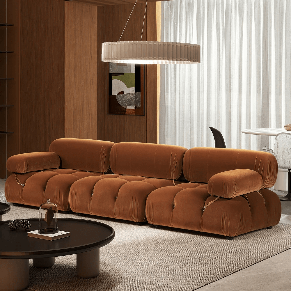 Modular Sectional Sofa Couch, Luxury Sectional Couches for Living Room, L Shape Convertible Sectional Sofa