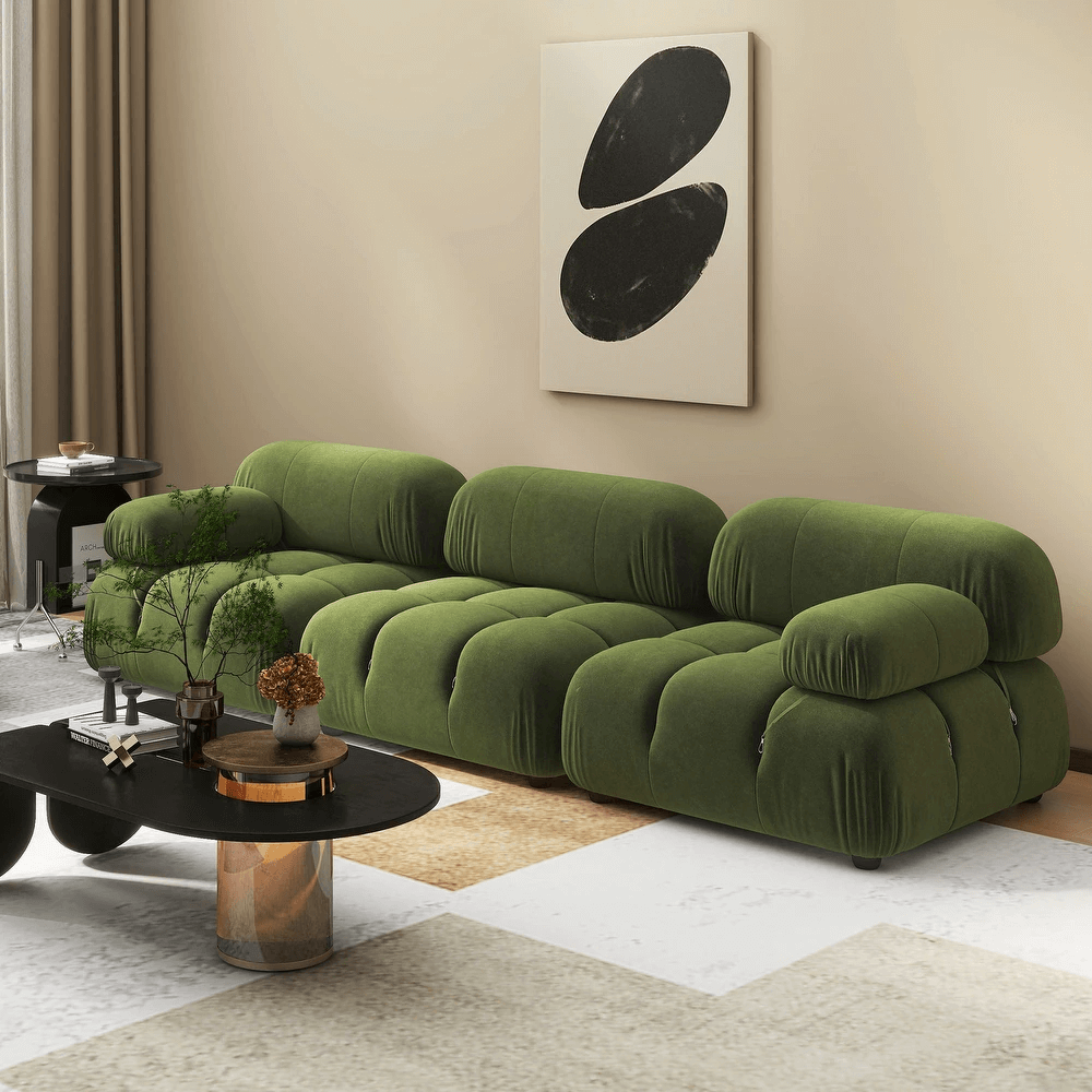 Modular Sectional Sofa Couch, Luxury Sectional Couches for Living Room, L Shape Convertible Sectional Sofa