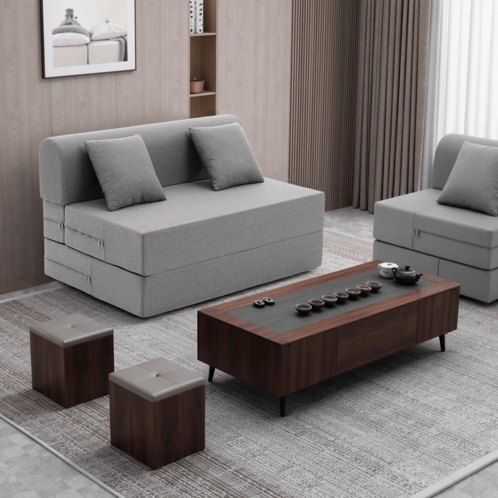 Upholstered Chaise Lounge Indoor for Living Room Bedroom Office Chaise Lounge Sofa