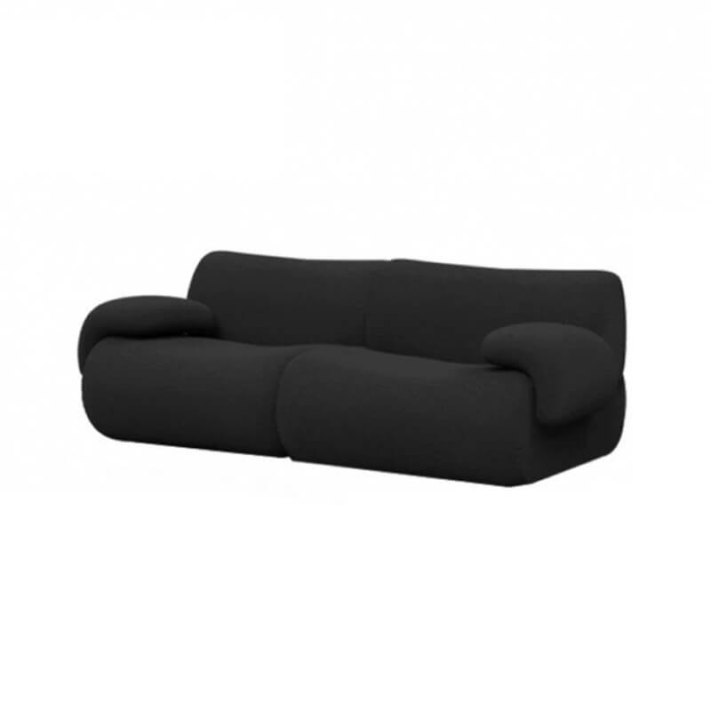 Modern Teddy Velvet Upholstered Sectional Sofa Modular Sofa