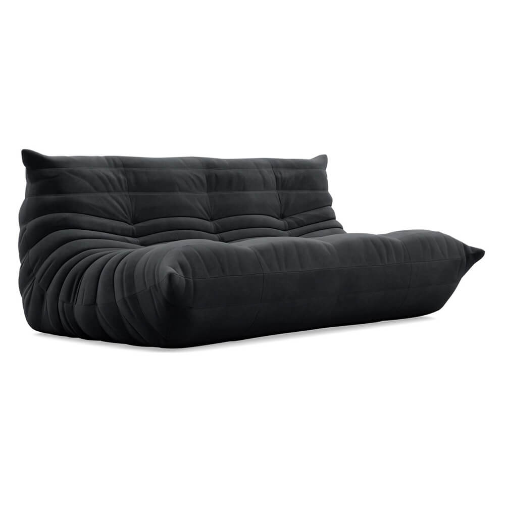 Modern Lounge Bean Bag Chair，Oversized Chaise Lounge for Living Room, No Assembly Required