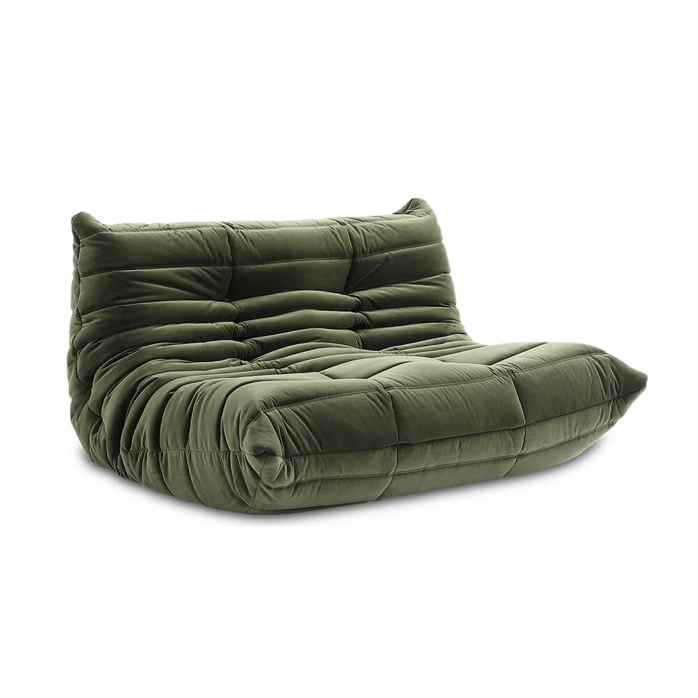 Modern Lounge Bean Bag Chair，Oversized Chaise Lounge for Living Room, No Assembly Required