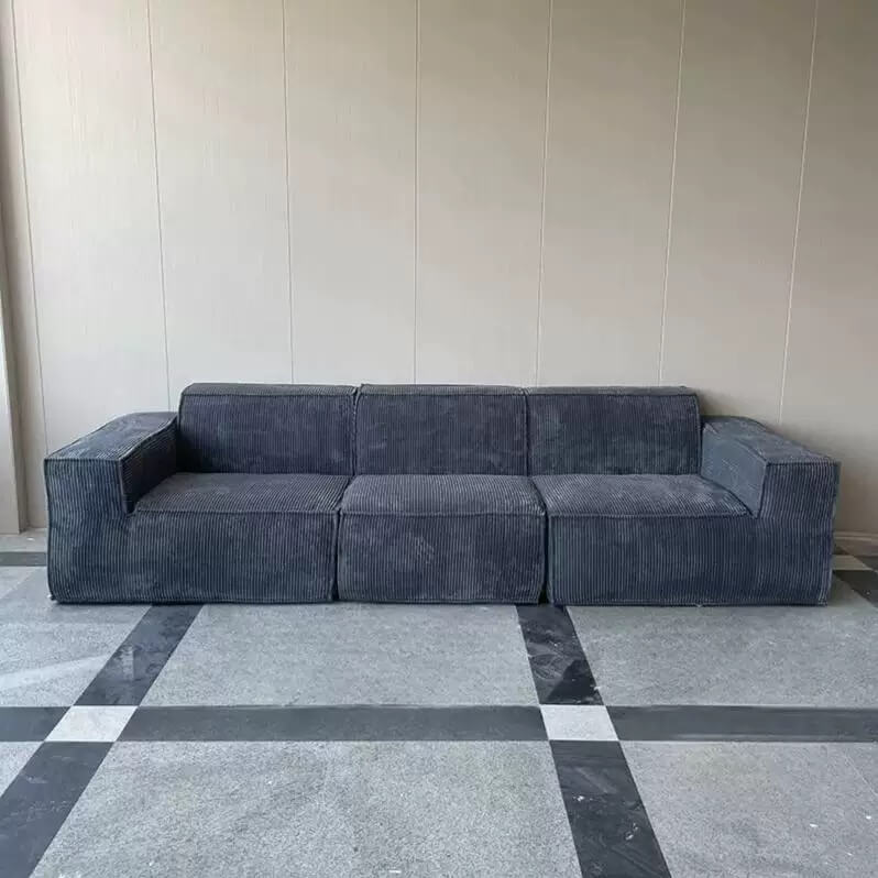 Modular Sectional Sofa Couches, 3 Seat Modular Sofa Memory Foam Sectional Couches for Living Room