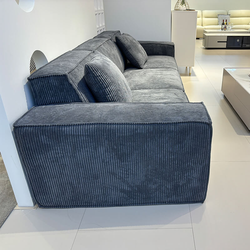 Modular Sectional Sofa Couches, 3 Seat Modular Sofa Memory Foam Sectional Couches for Living Room