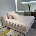 Oversized Cloud Couch, No Assembly Required Plush Chaise Lounge
